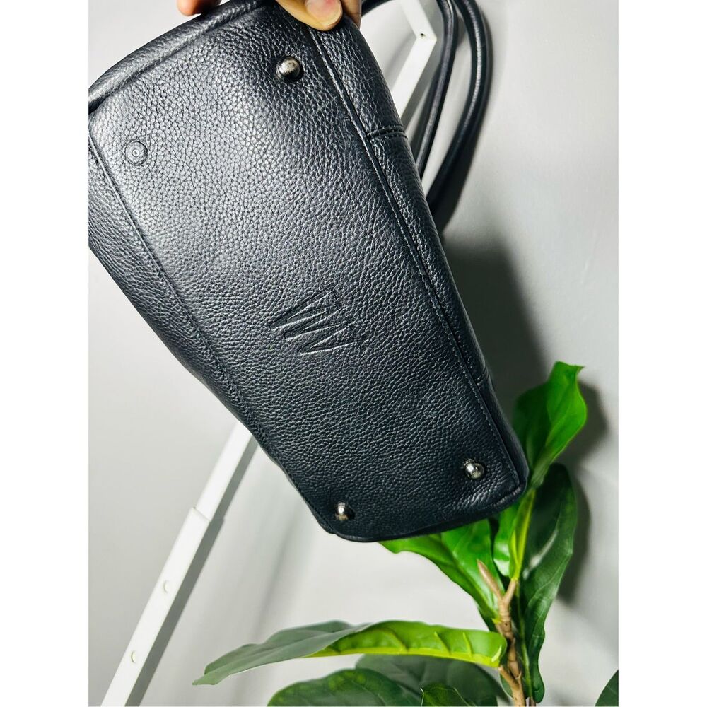 Status Anxiety Force Of Being Black Leather Handbag - Picture 7 of 10